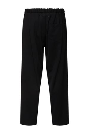 Black straight-leg trousers MM6 MAISON MARGIELA | SH2KA0050M35436899